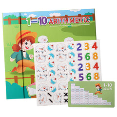 Kids' Math Learning 2-in-1 Magnetic Puzzle Book